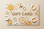 Move gift card to the centre. Add some textures of oil splatters and remove the makeup smears